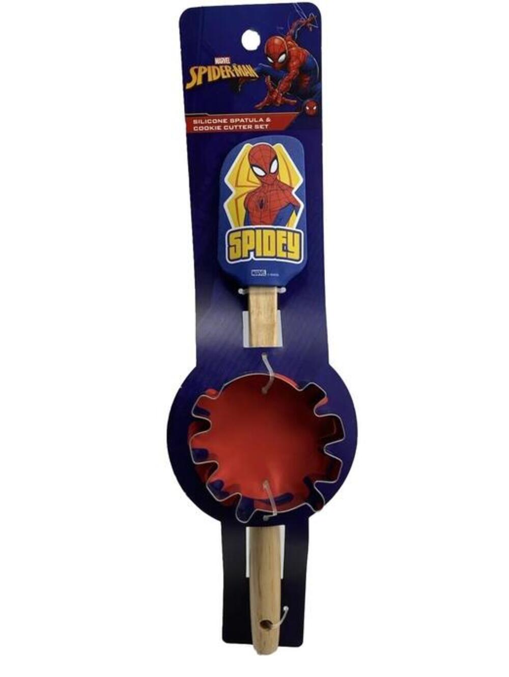 Spider-Man spatula and cookie cutter kitchen baking spatula Spider man